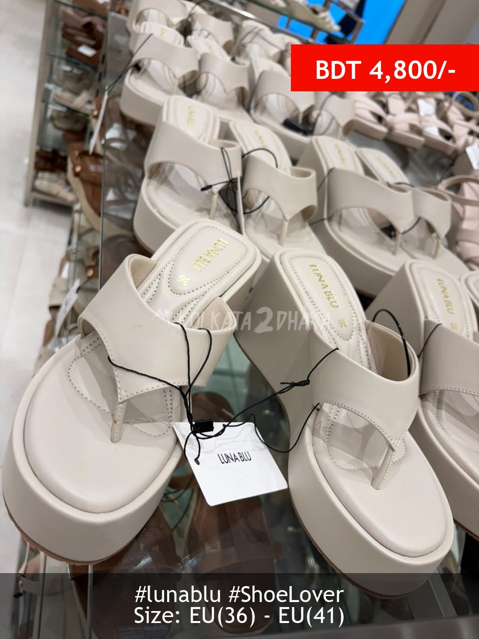 Lunablu Ivory Heel