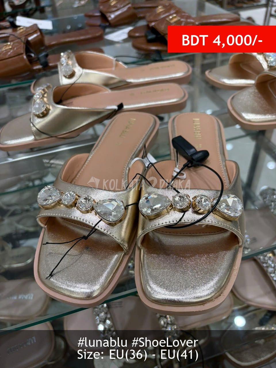 Lunablu gold flat