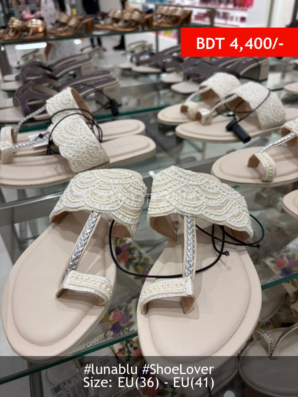 Lunablu Ivory heel