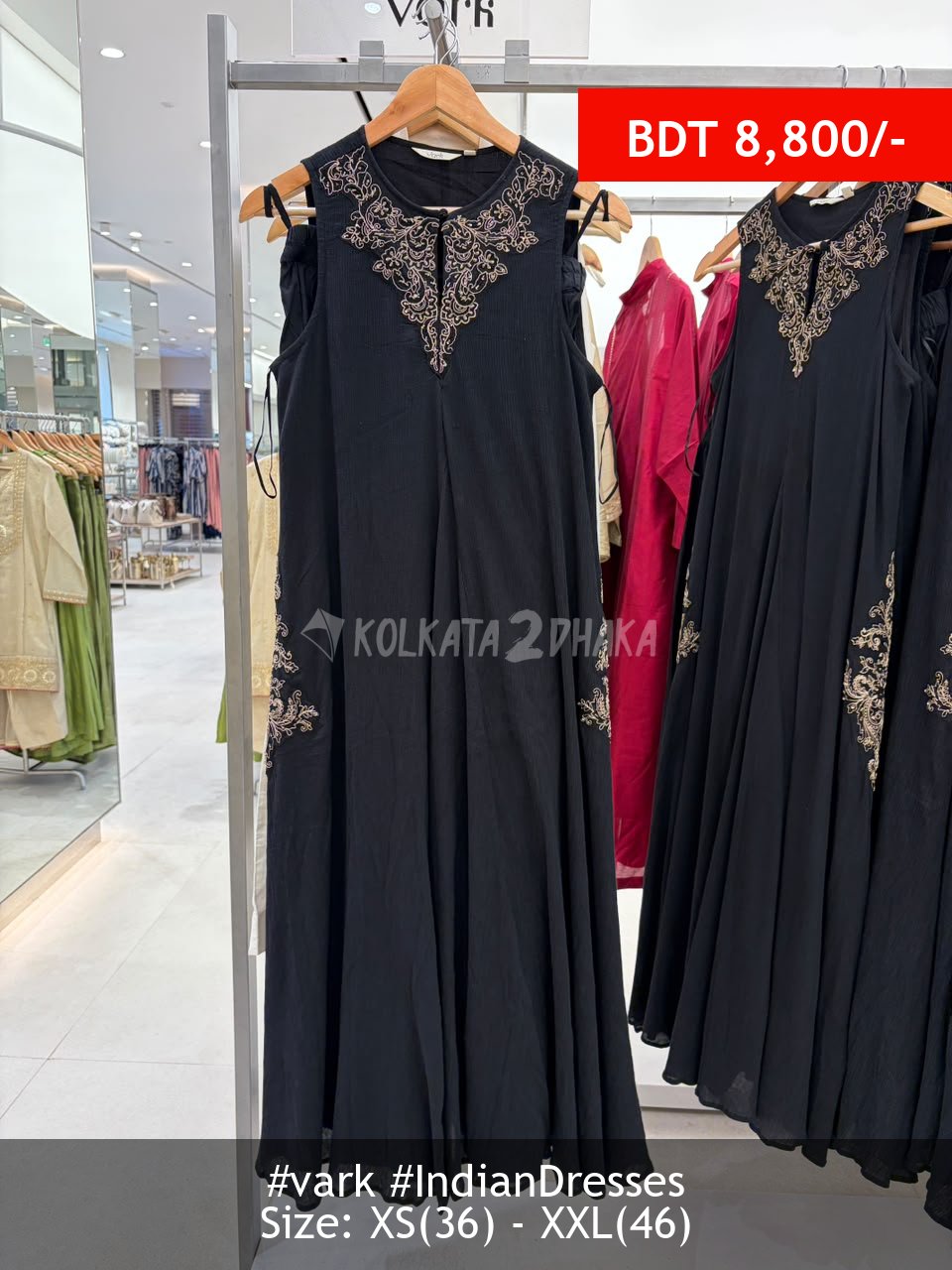 Vark Black Salwarsuits