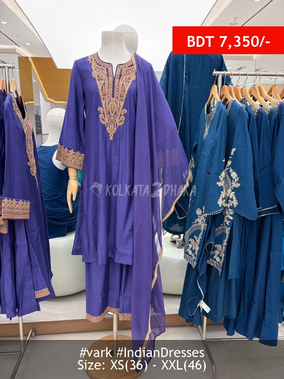 Vark purple Salwarsuits