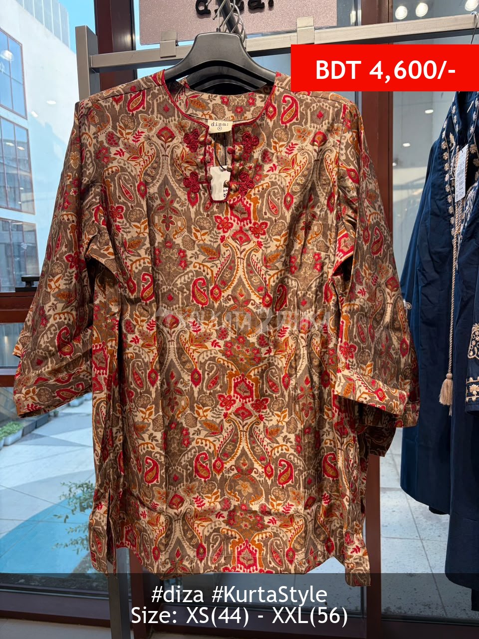 Diza Gray Kurta