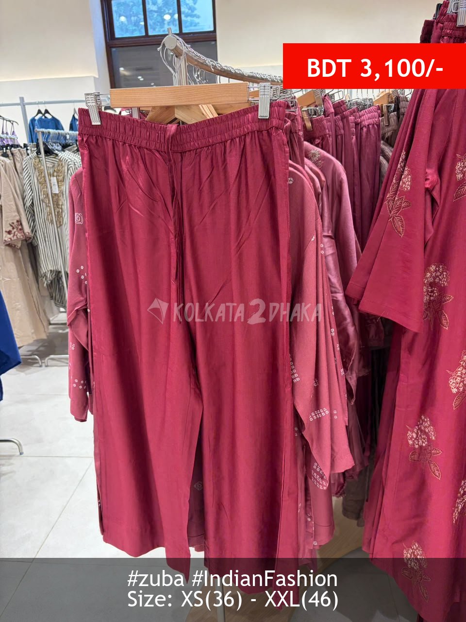 Zuba Rose pant