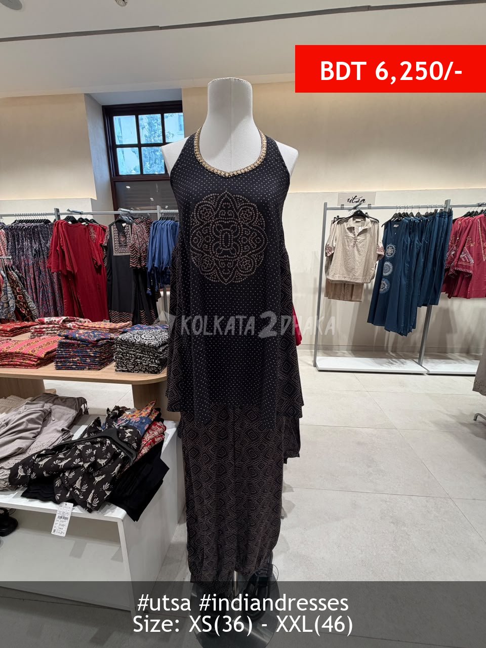 Utsa Black kurtaset