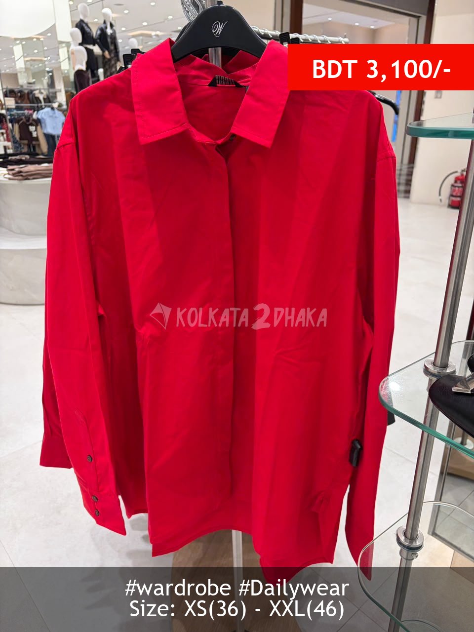 Wardrobe red shirt