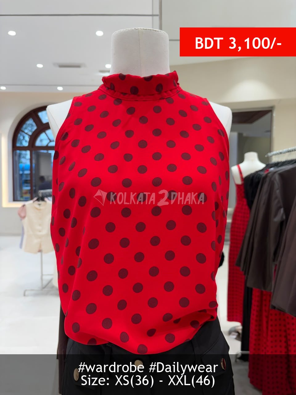 Wardrobe red top