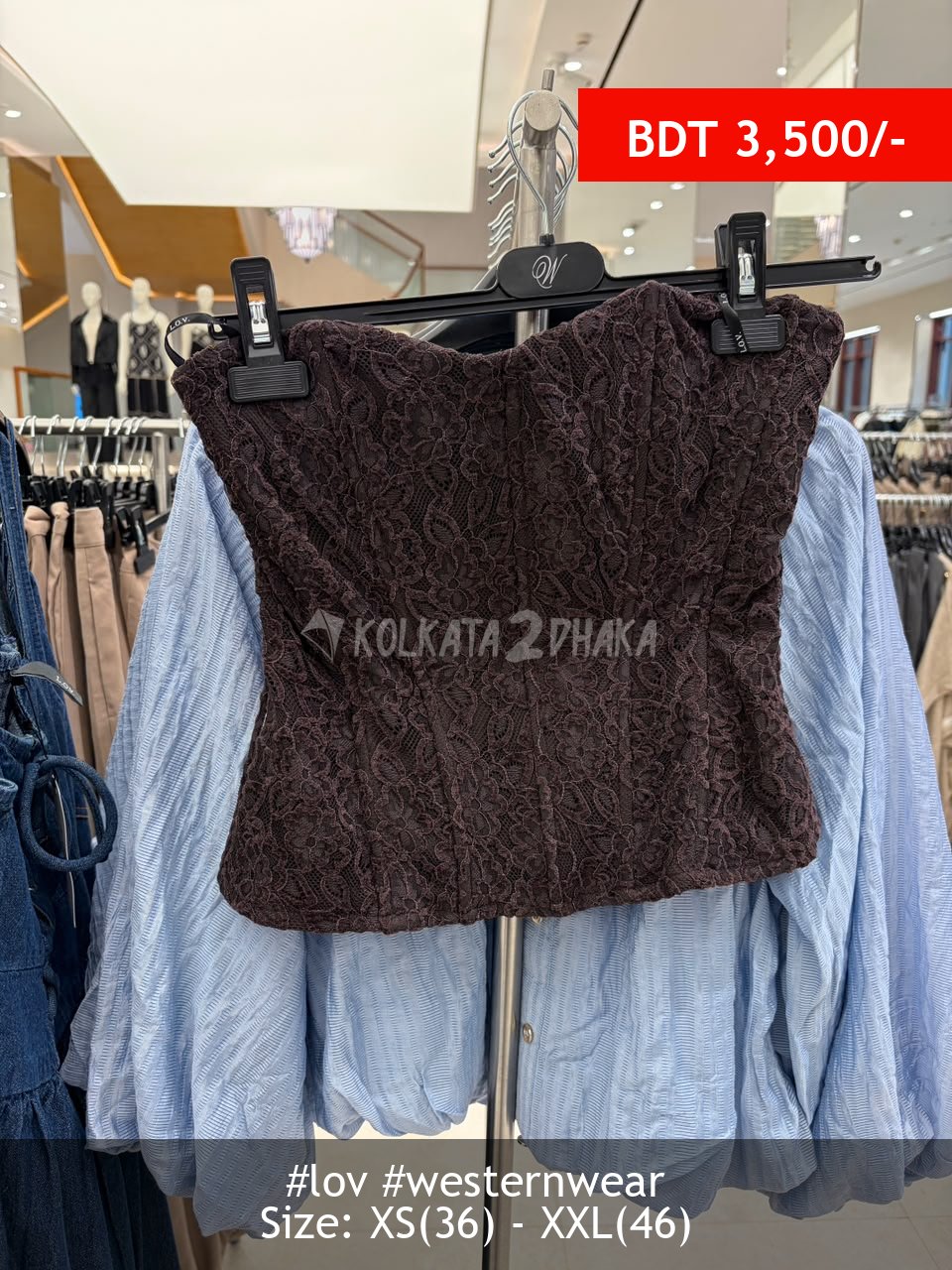 LOV Burgandy top