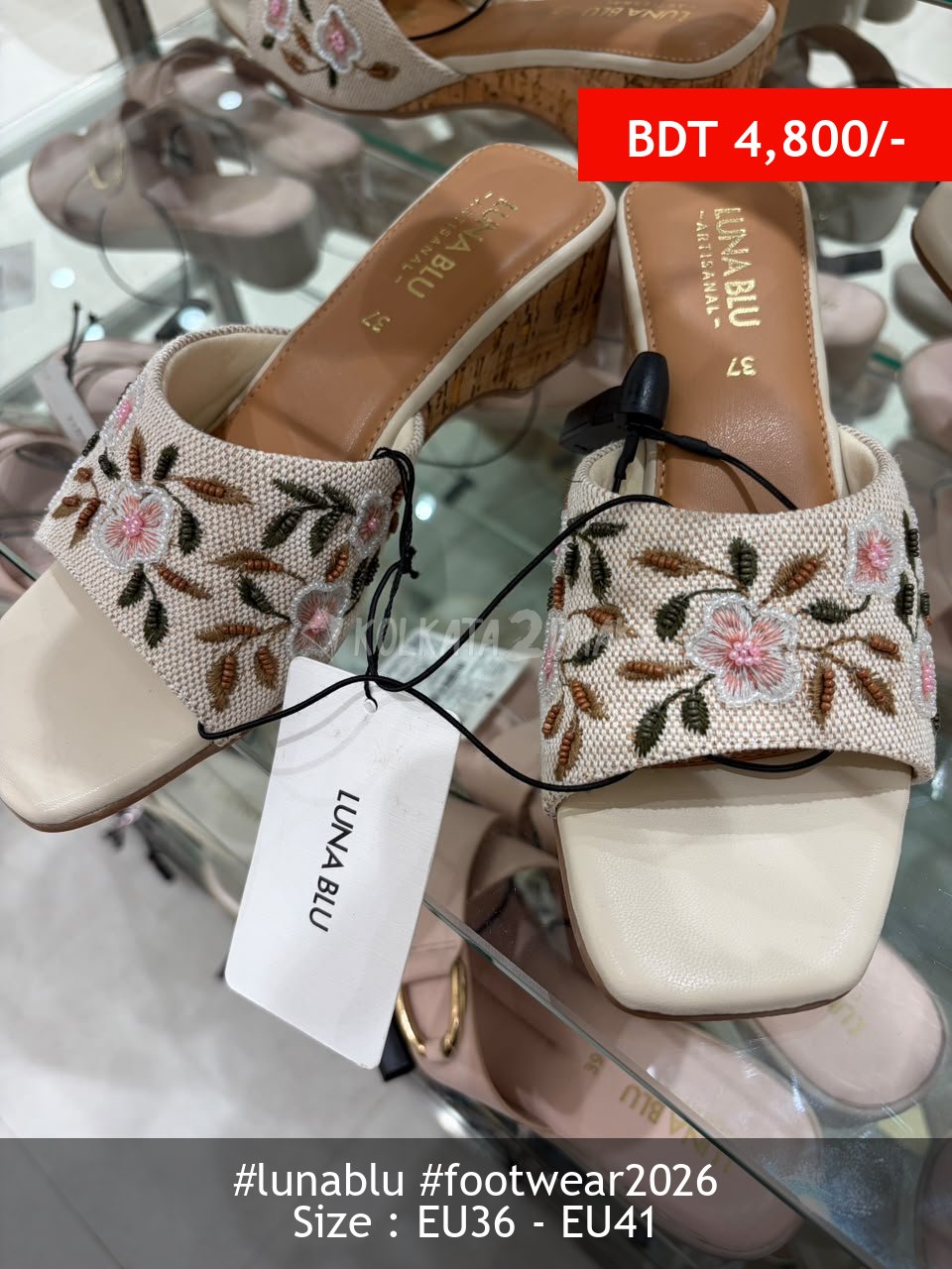Lunablu pink heel