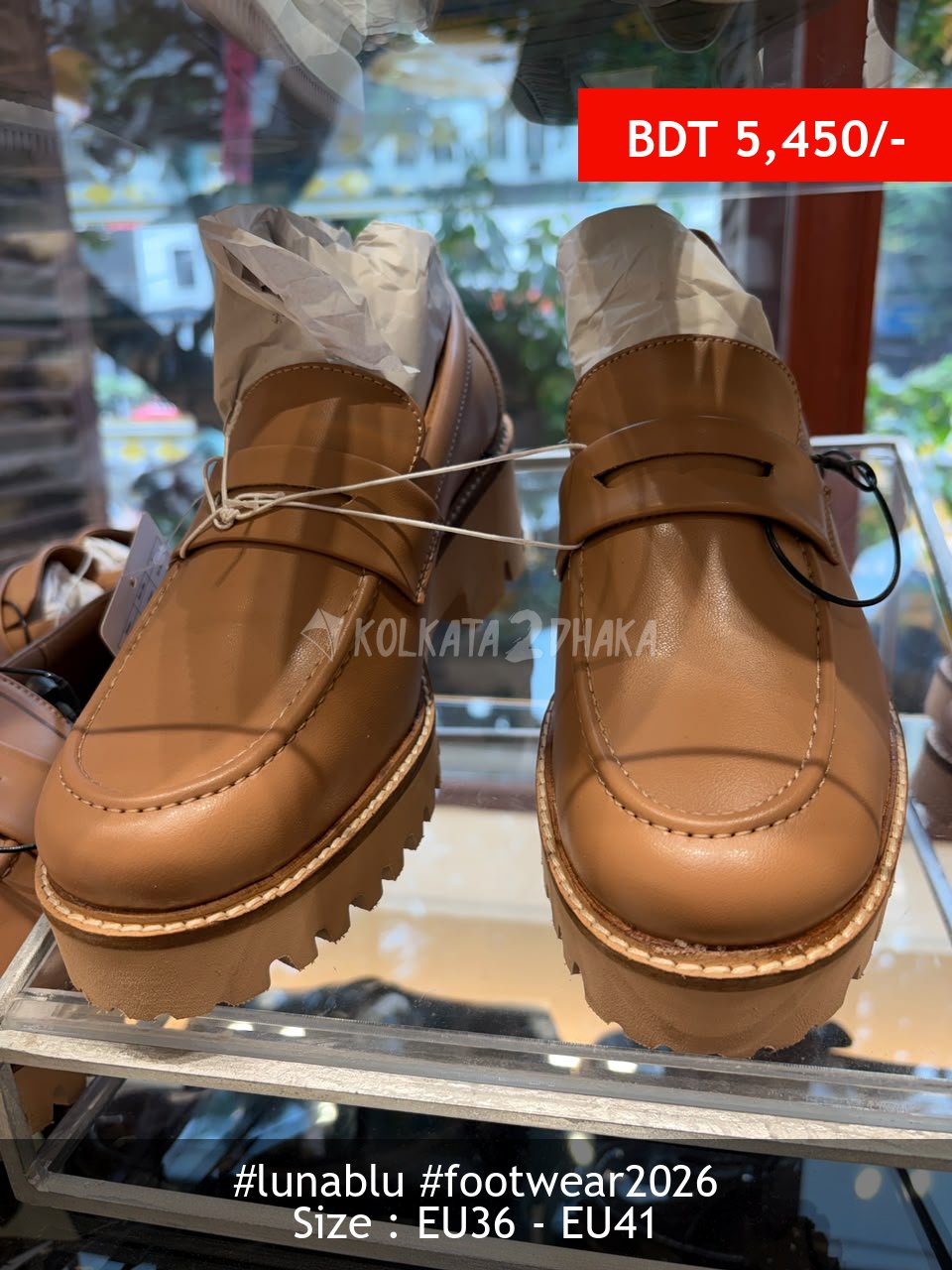 Lunablu beige shoe