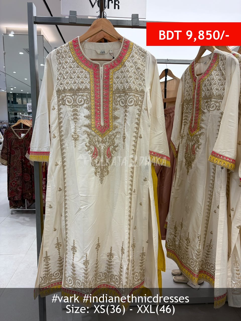 Vark offwhite kurtaset