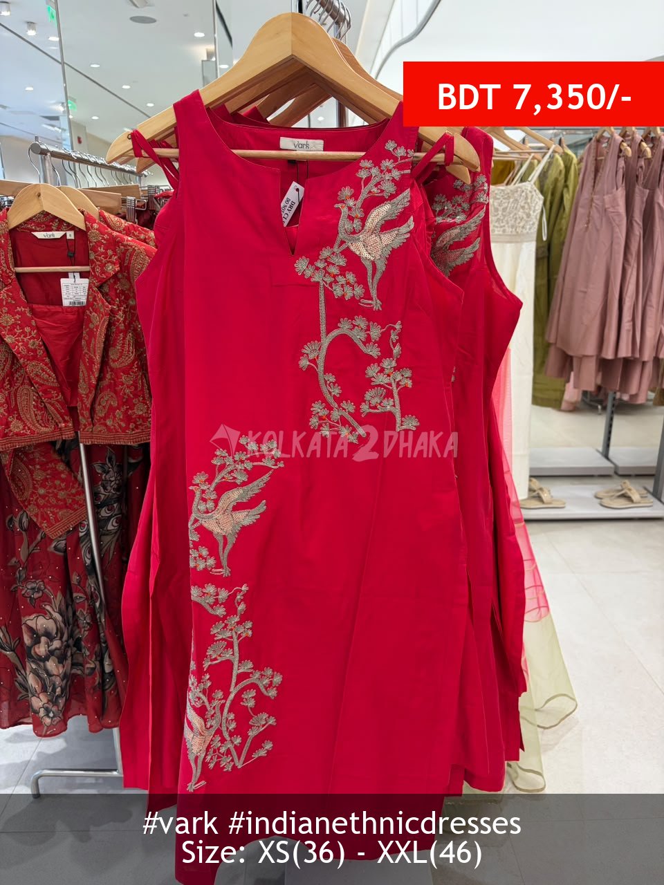 Vark red kurtaset