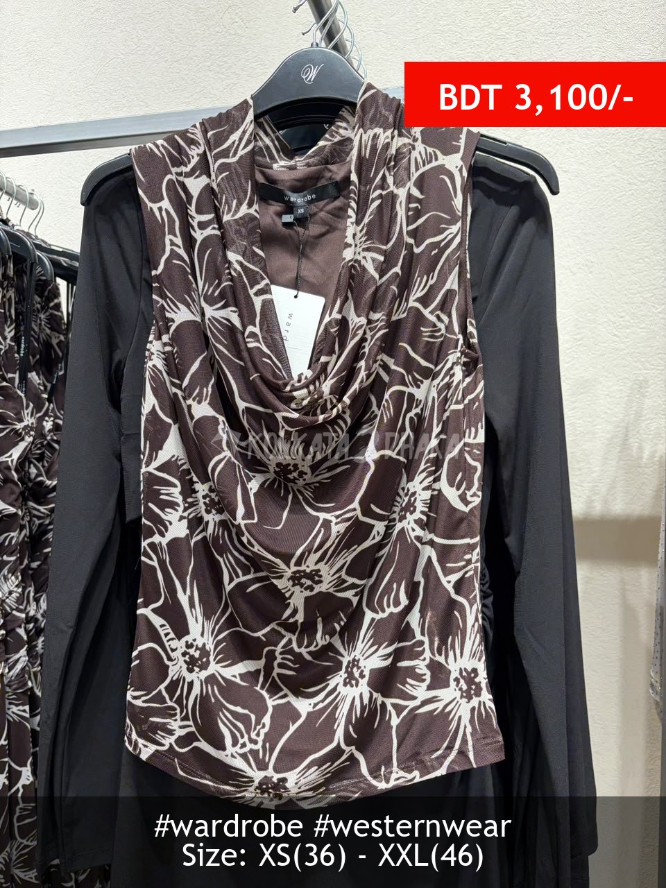 Wardrobe chocolate top
