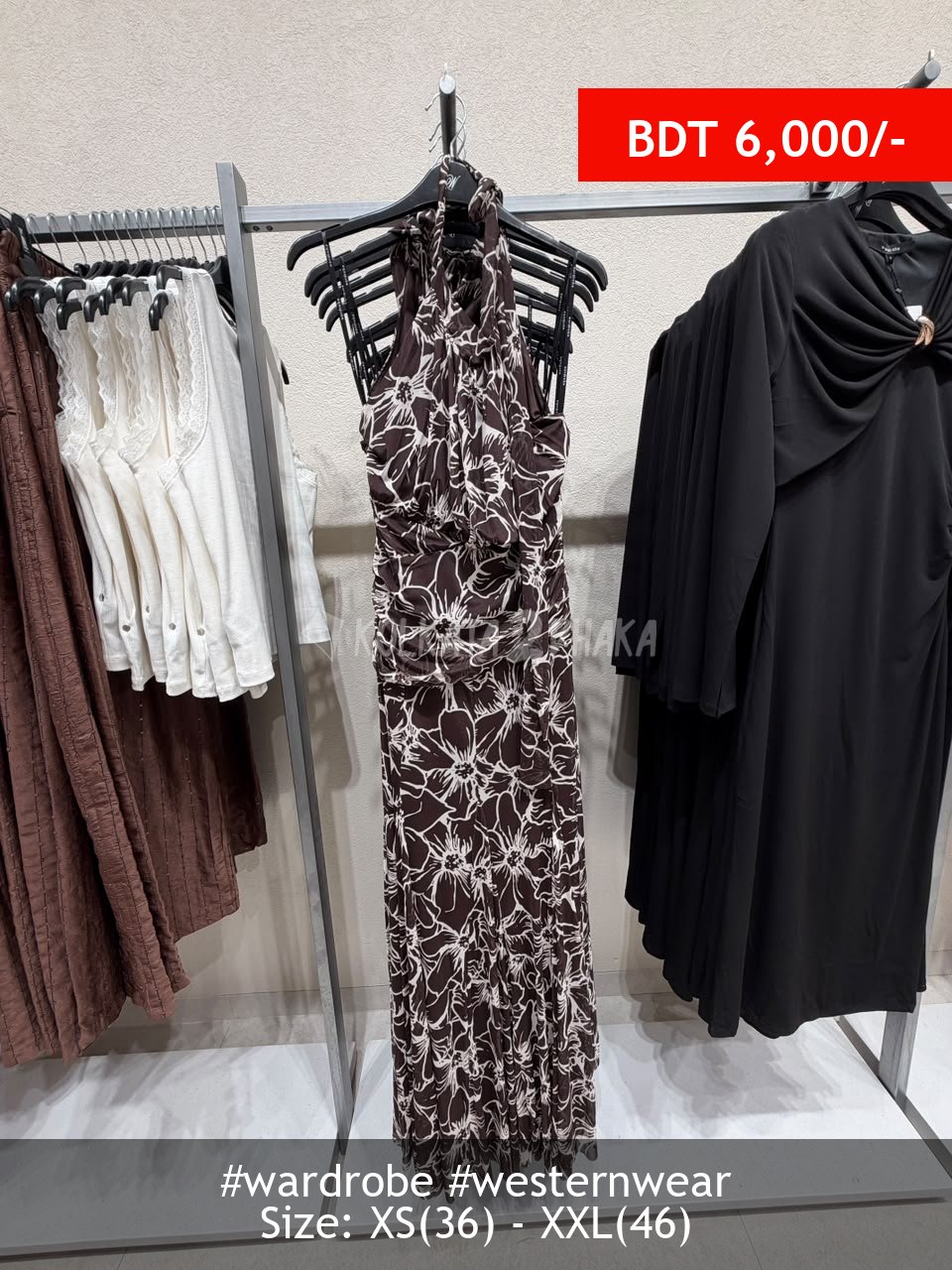 Wardrobe chocolate dress