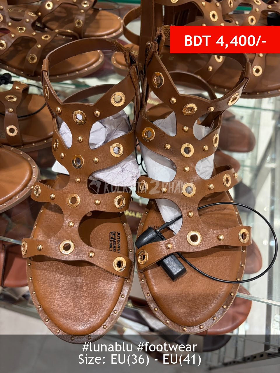 Lunablu Tan Shoes