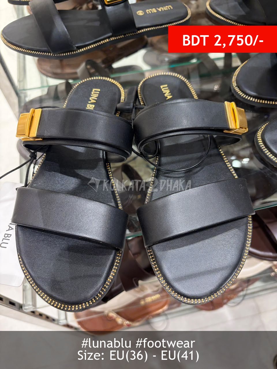 Lunablu Black shoes