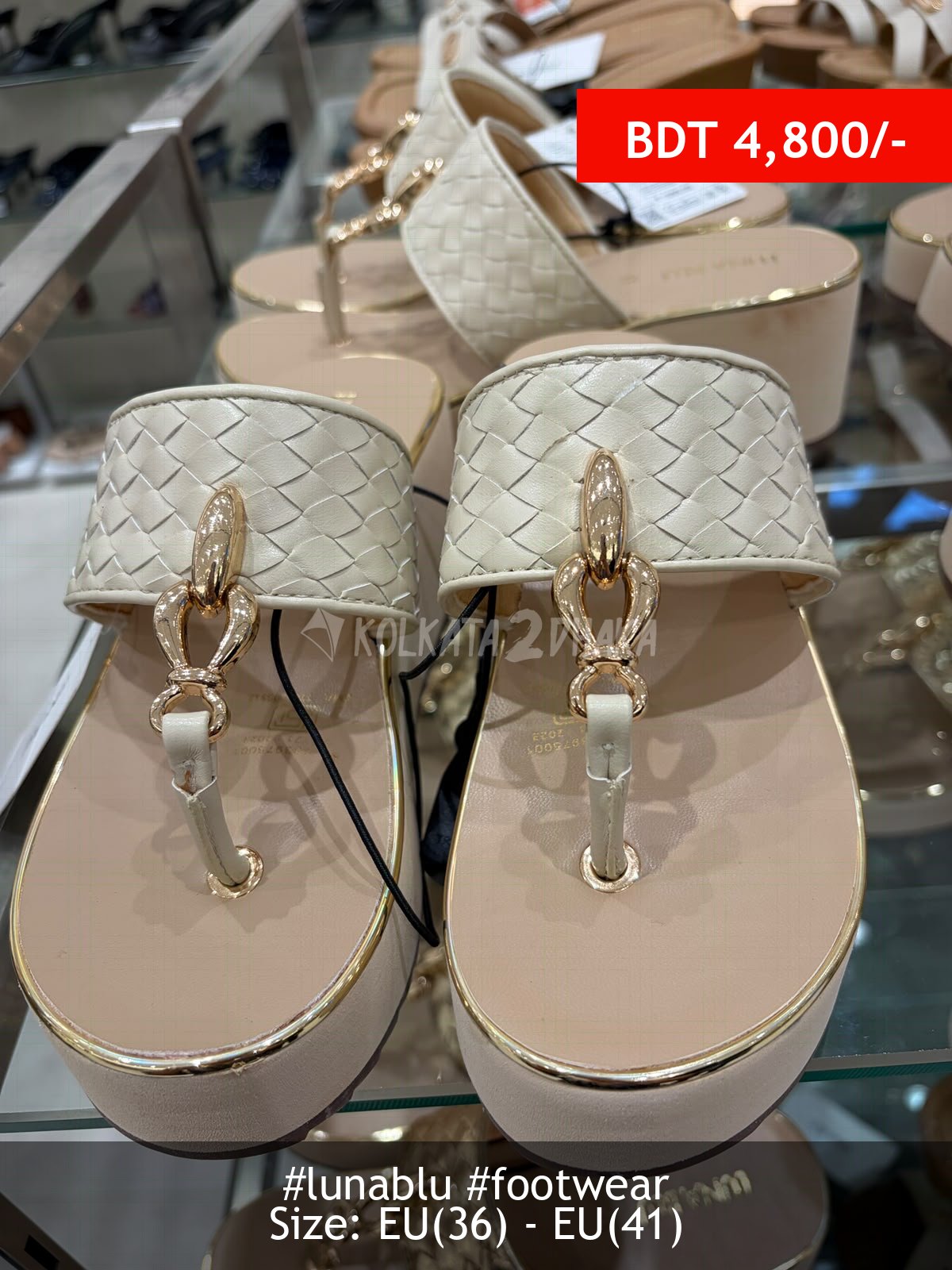 Lunablu Ivory Heels