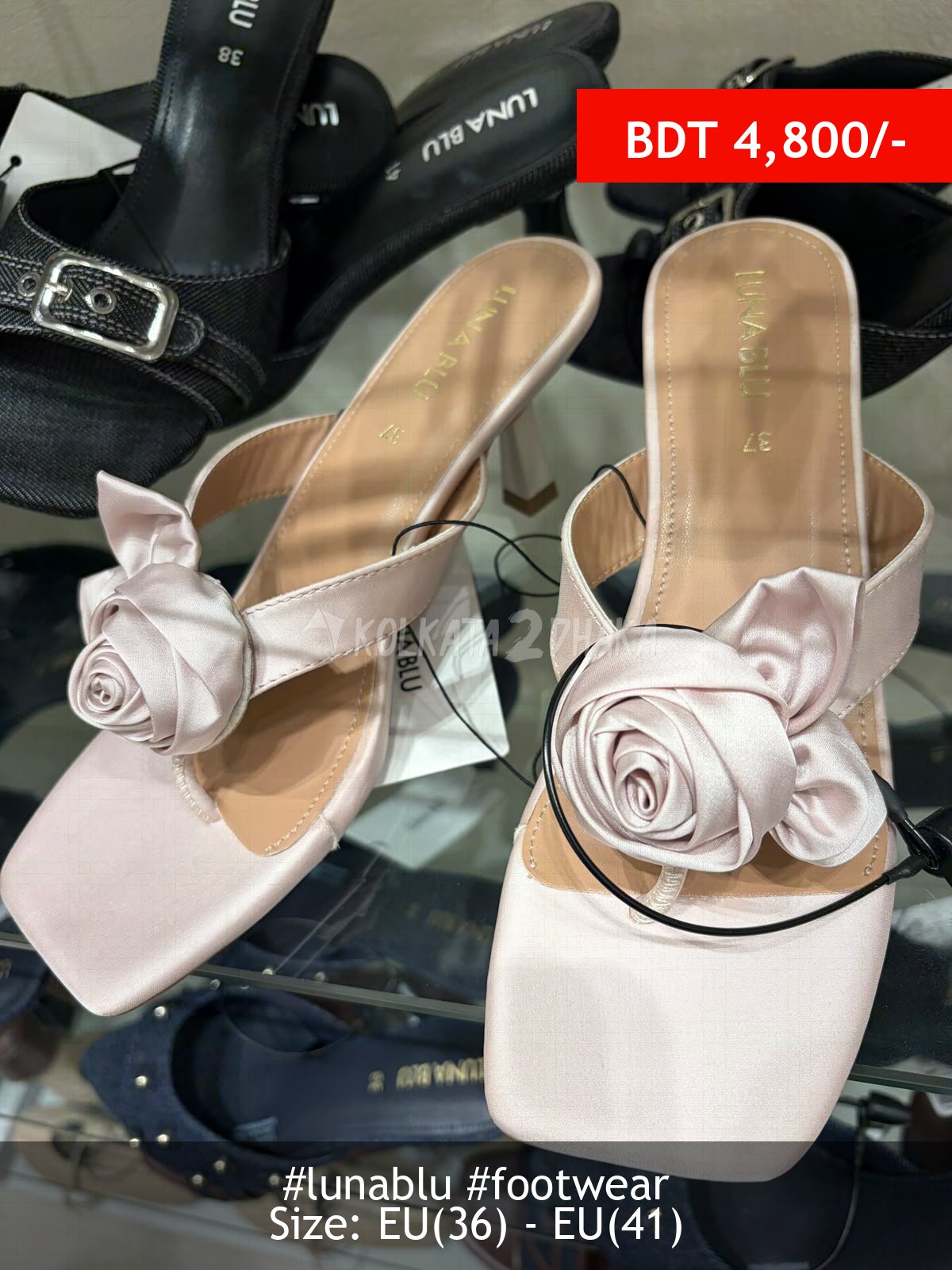 Lunablu Pink heels