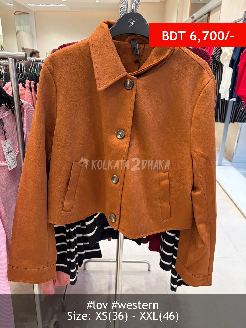 LOV Rust Jacket