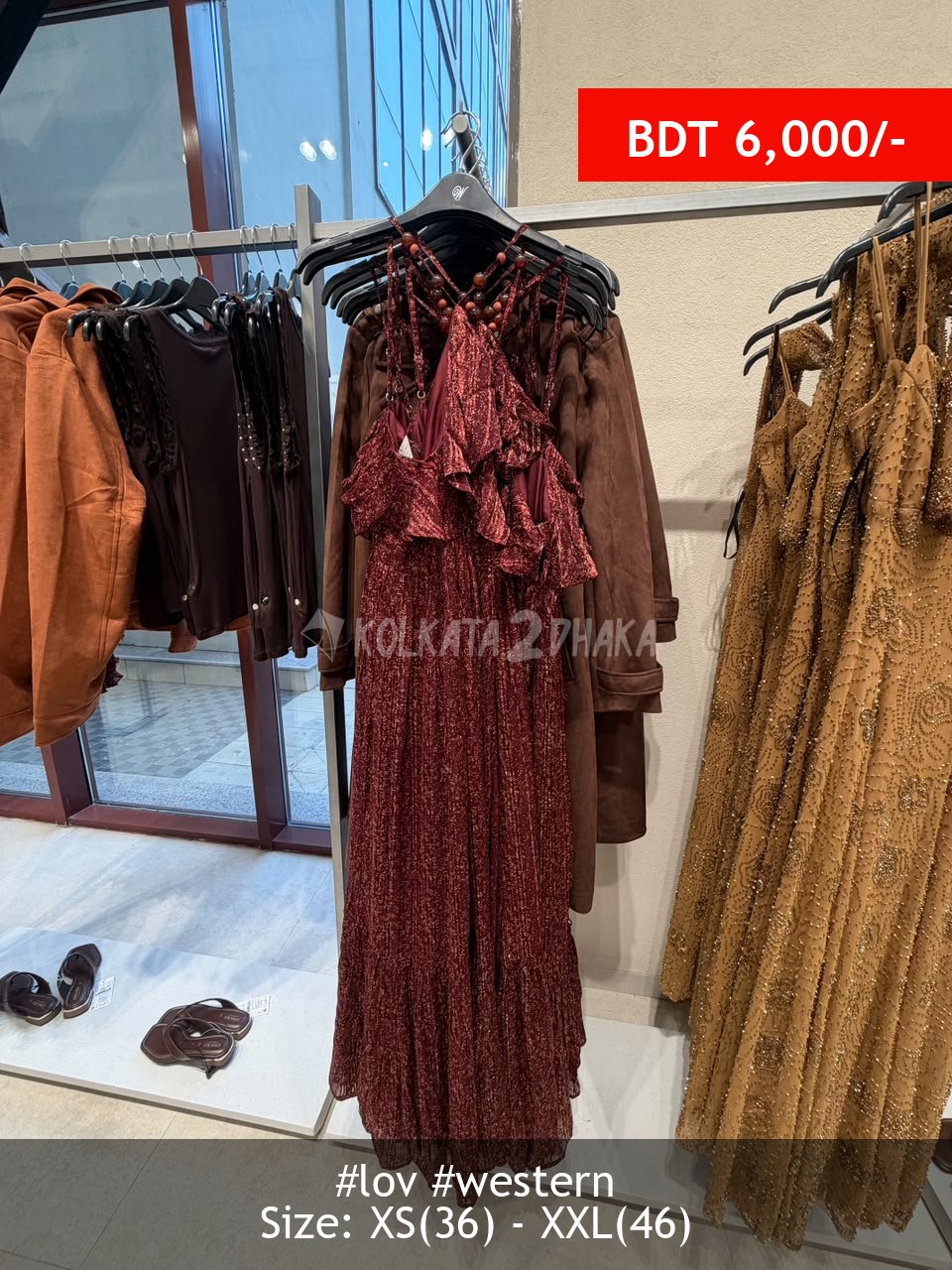 LOV Chocolate Dress