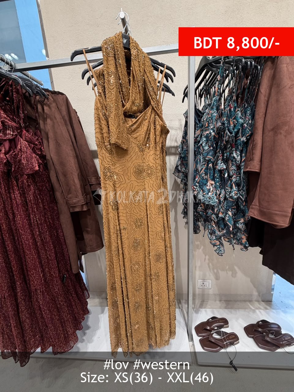 LOV Mustard dress
