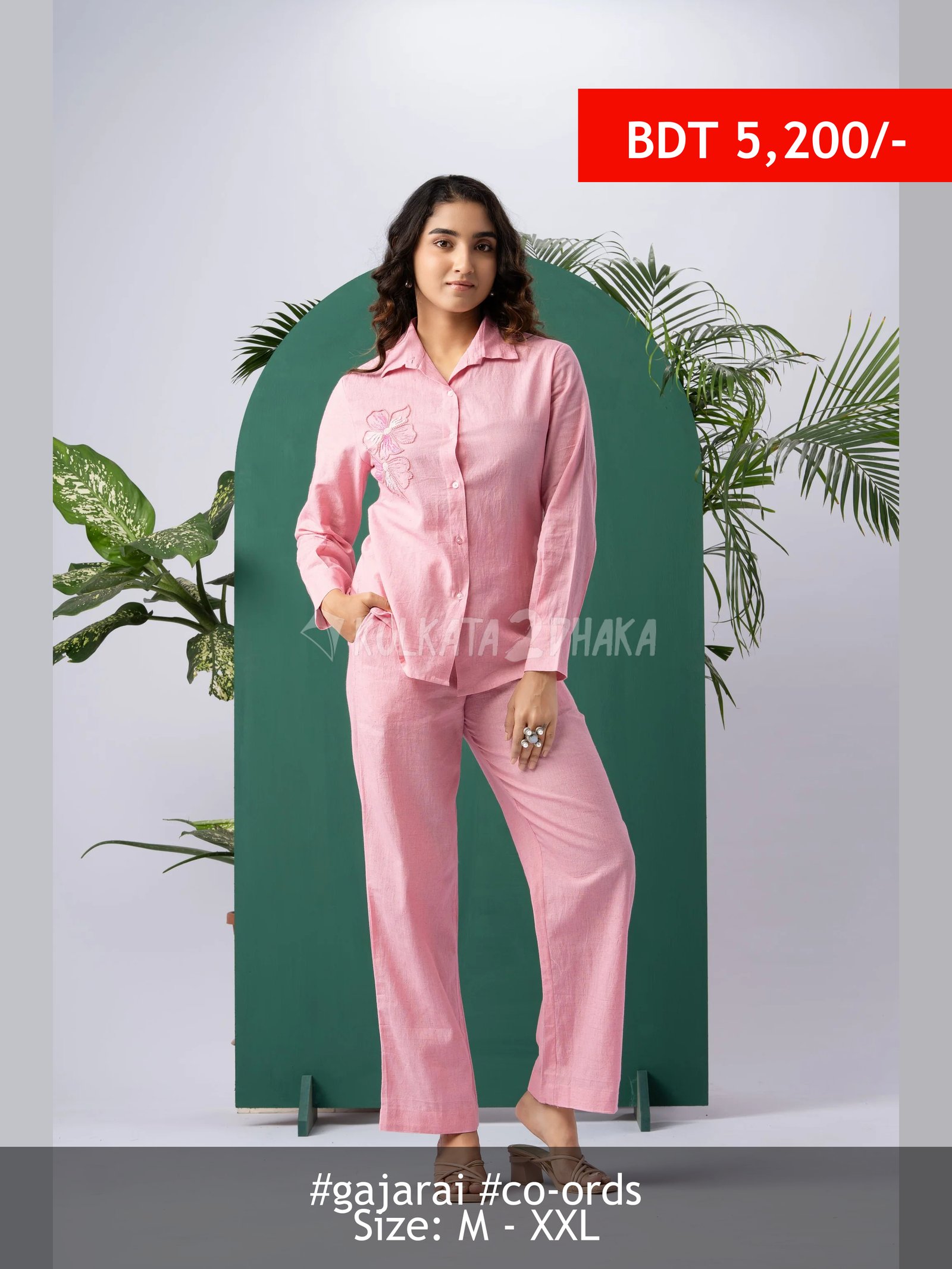 gajarai pink coords