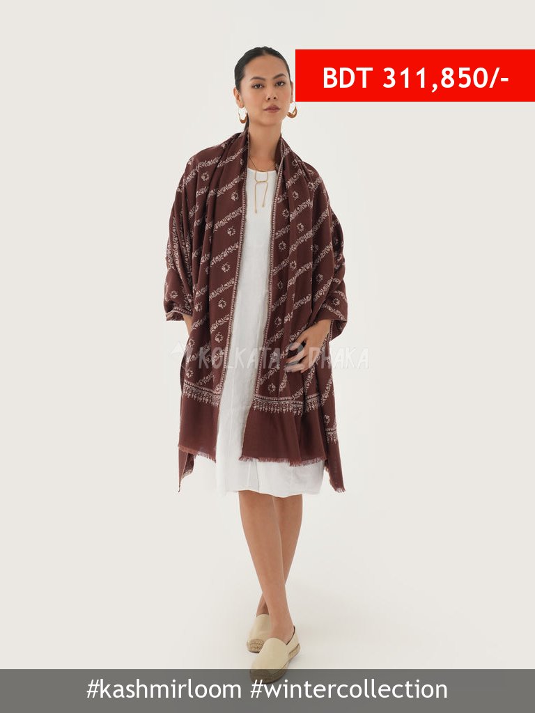Kashmir Loom Pashmina Shawl Barbeque