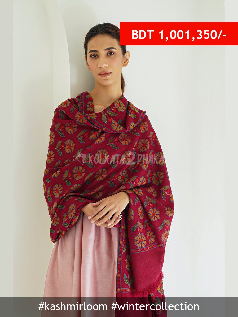 Kashmir Loom Pashmina Large Shawl