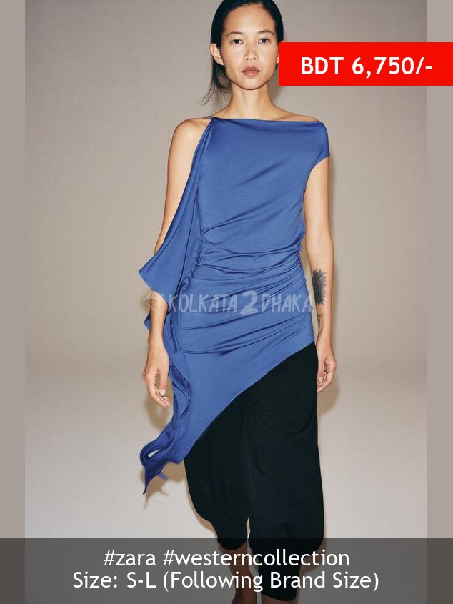 Zara ASYMMETRIC TOP