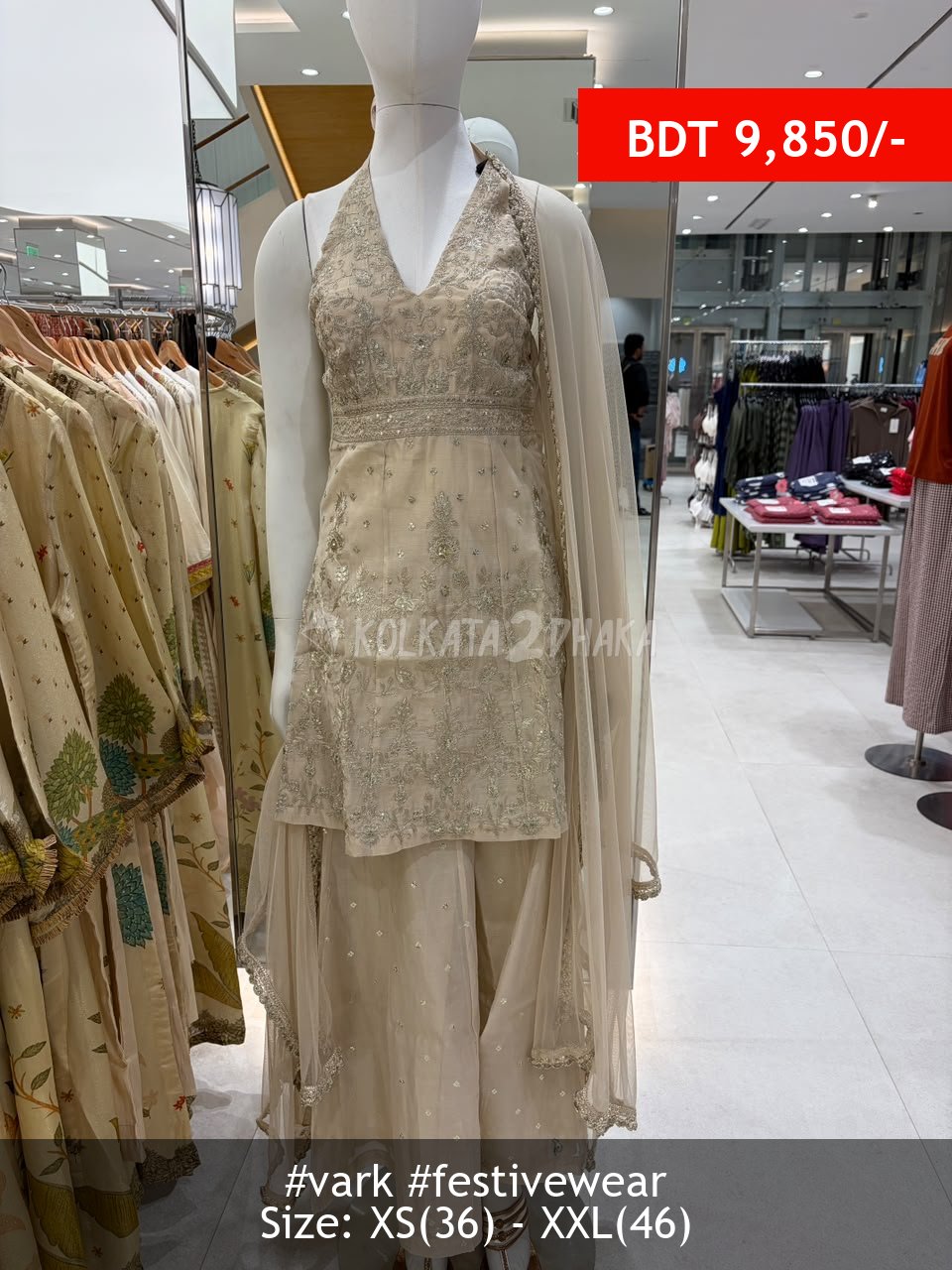 Vark Beige Suit