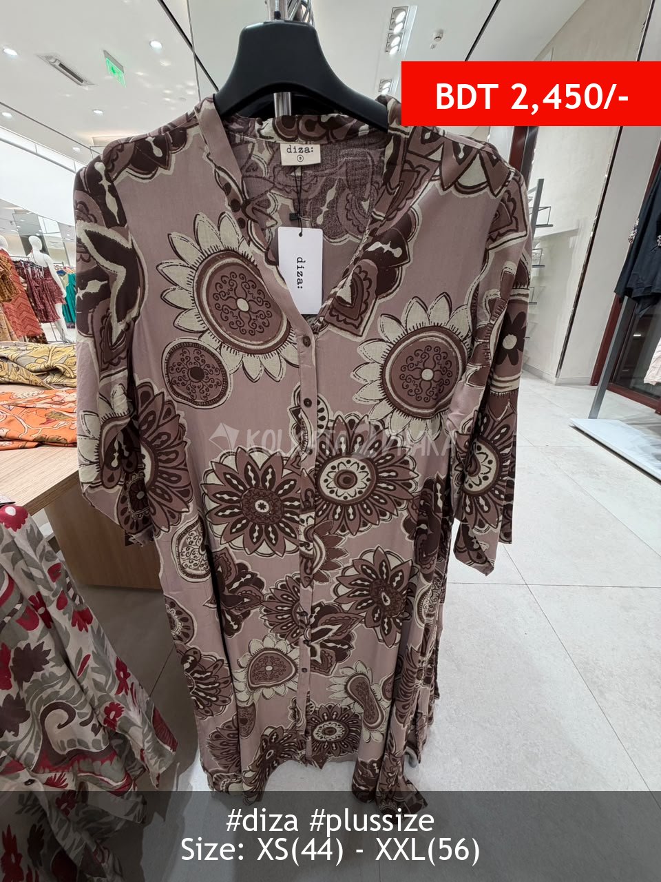 Diza Gray kurta