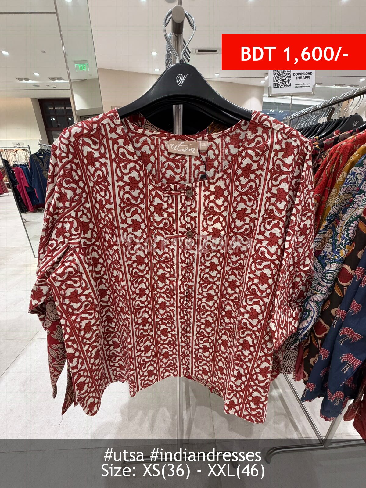 Utsa Rust Kurti