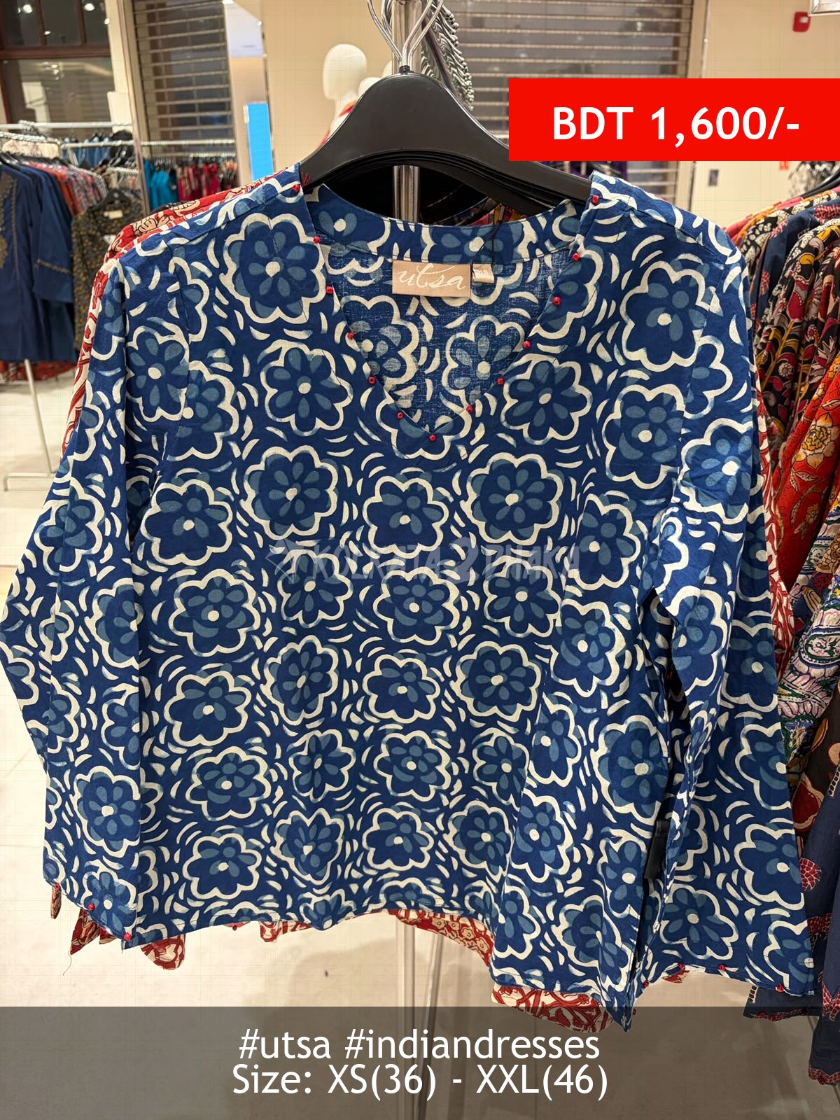 Utsa Blue Kurti