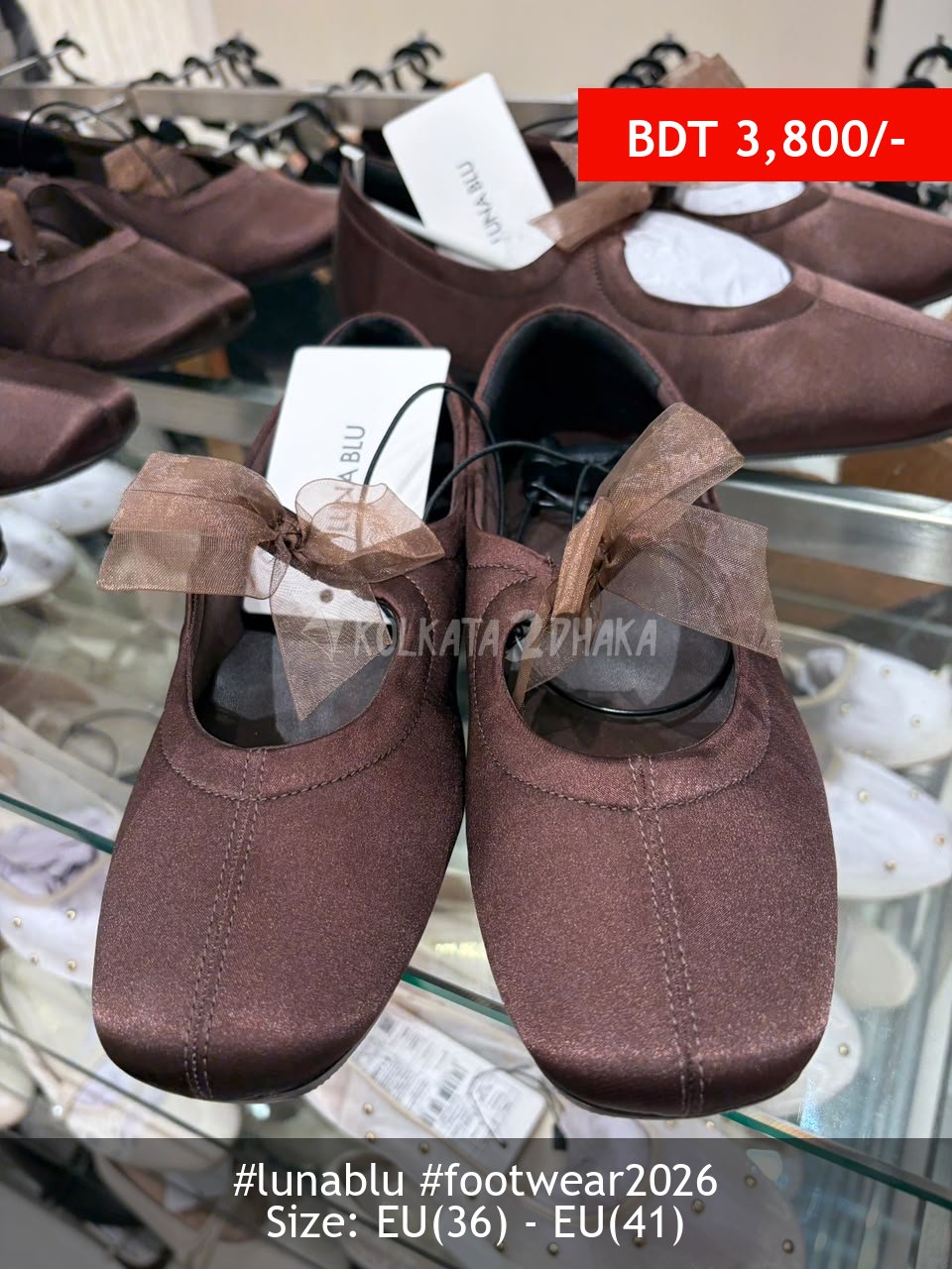 Lunablu brown shoe