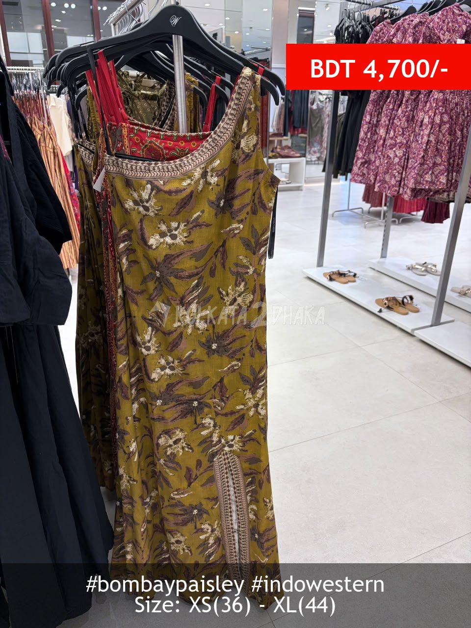 Bombay Paisley Dress