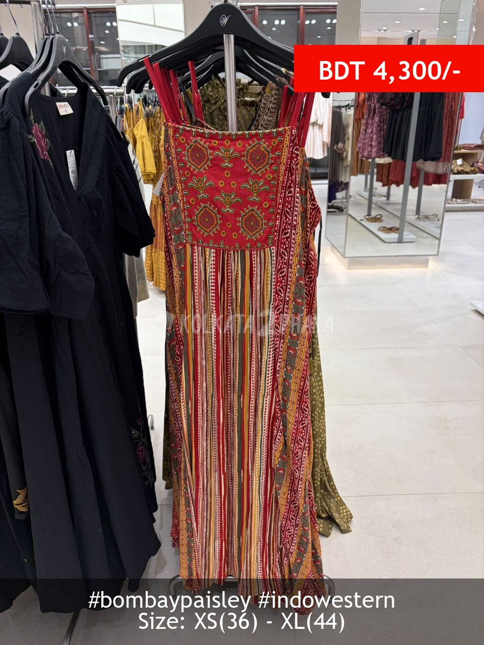 Bombay Paisley Dress