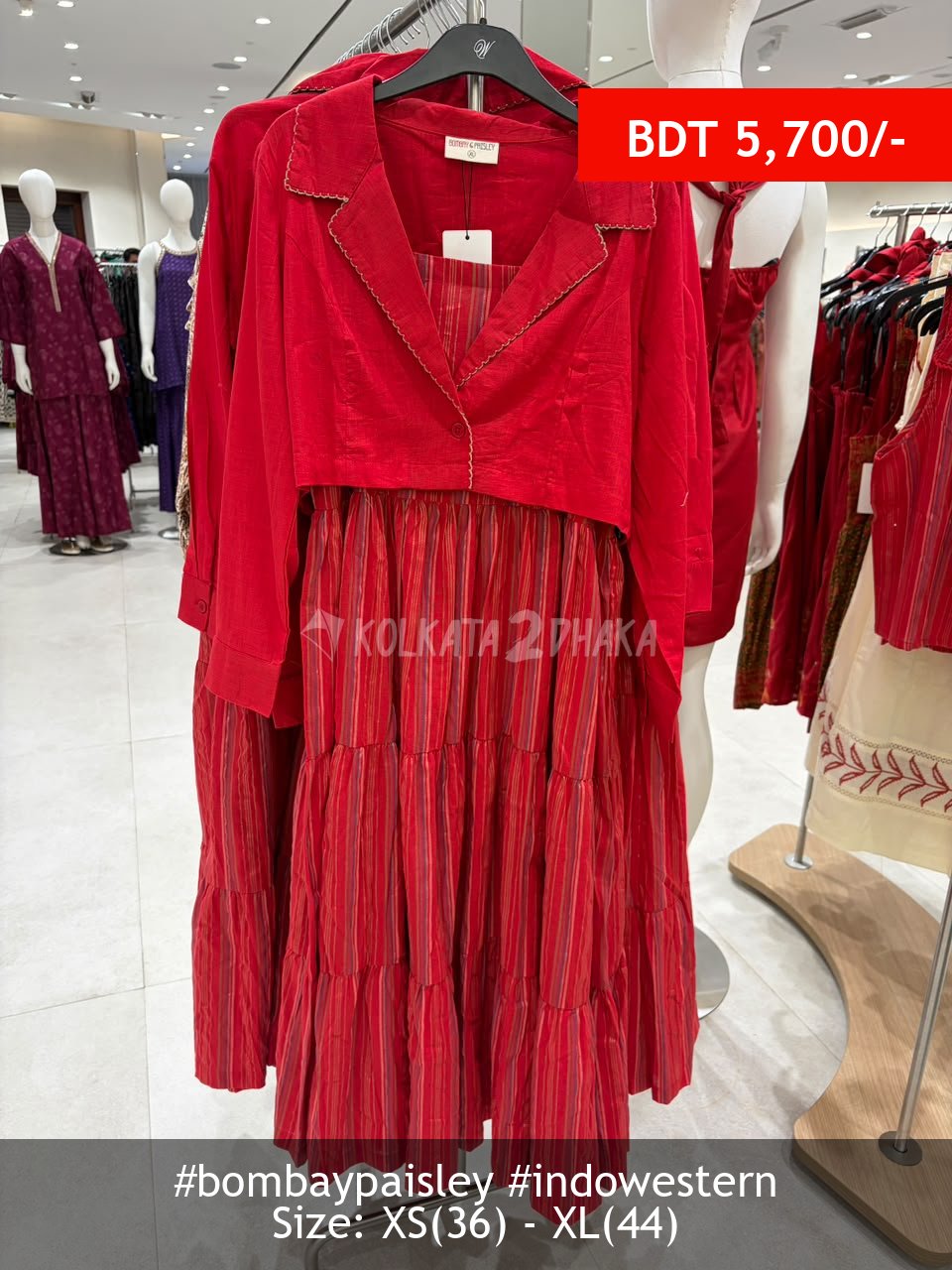 Bombay Paisley dress