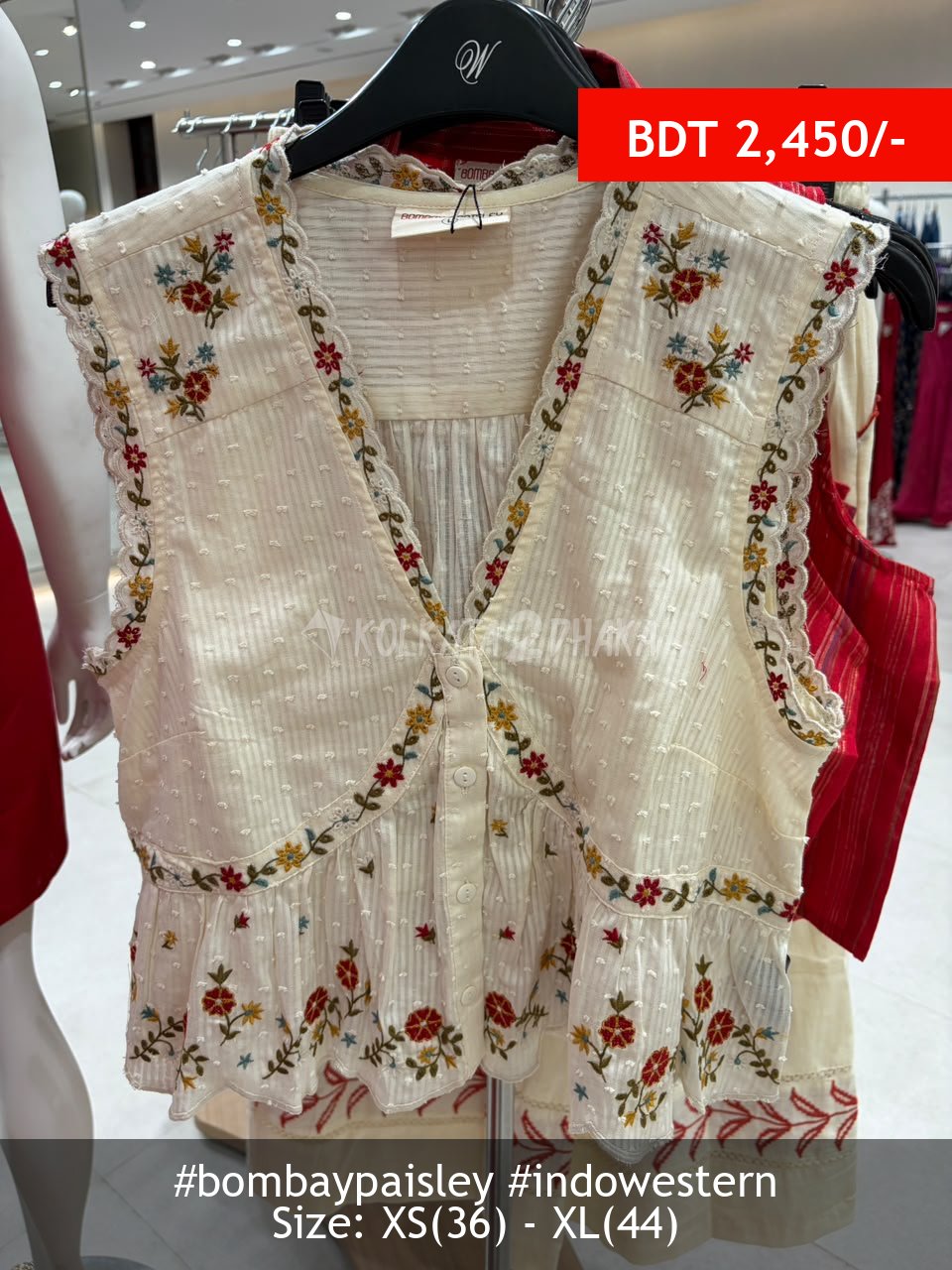 Bombay Paisley tops
