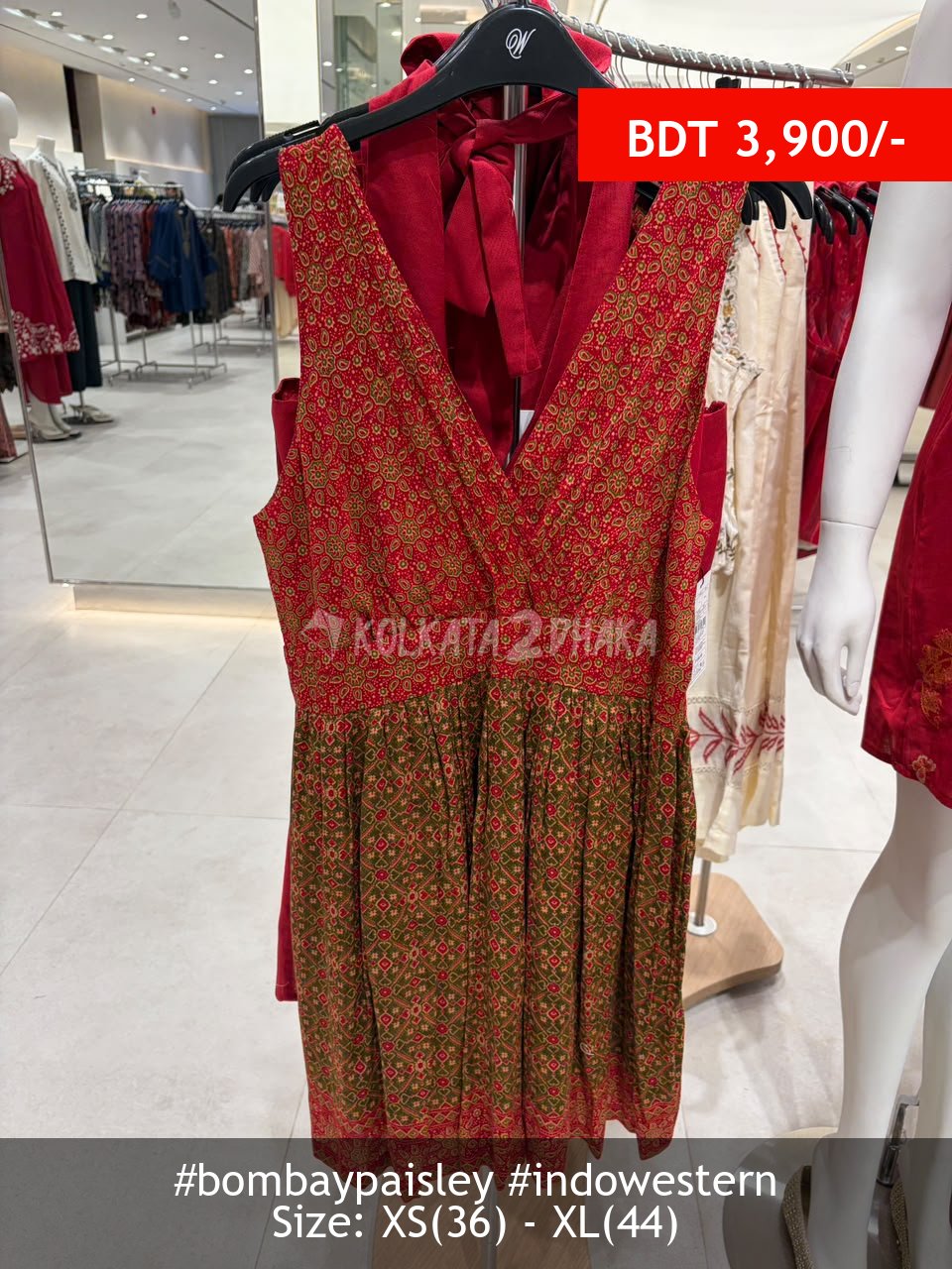 Bombay Paisley Dress